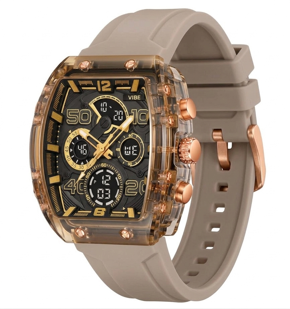 Relógio Masculino SKMEI 2031 Transparente Luxury
