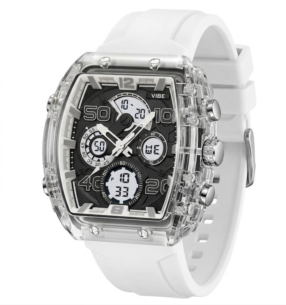 Relógio Masculino SKMEI 2031 Transparente Luxury