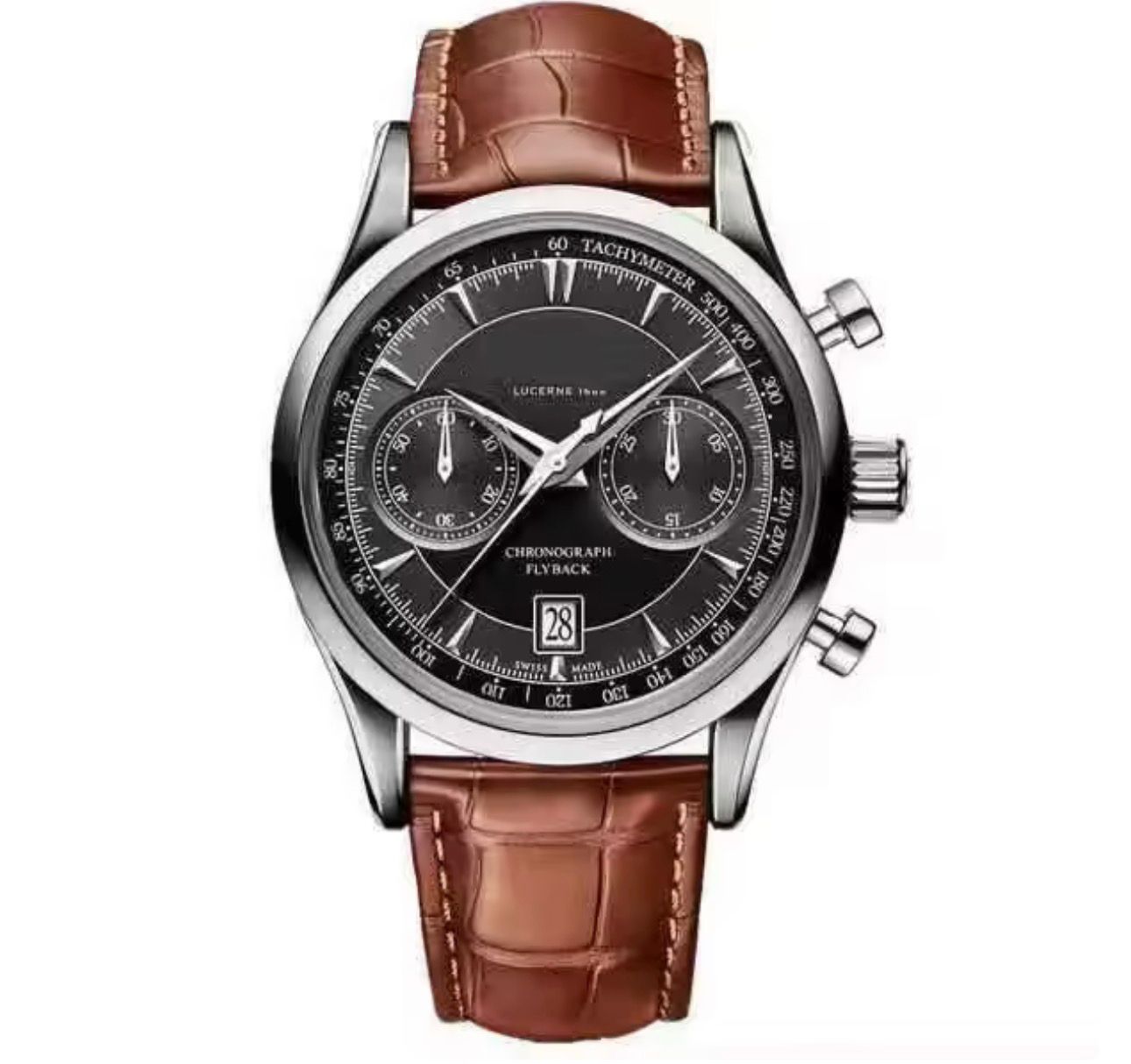 Relógio Lucerne 1888 Masculino Clássico Elegante